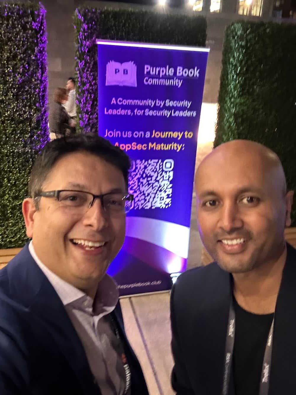 Aruneesh Salhotra at a Purple Book Community networking event