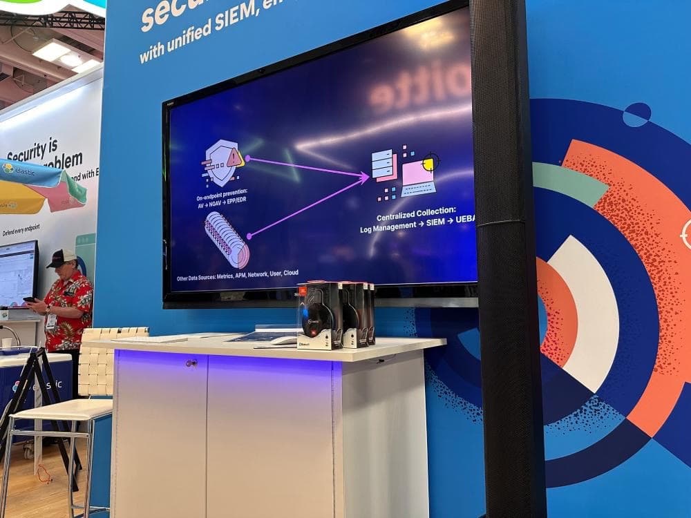 The security vendor expo floor at RSA Conference 2023